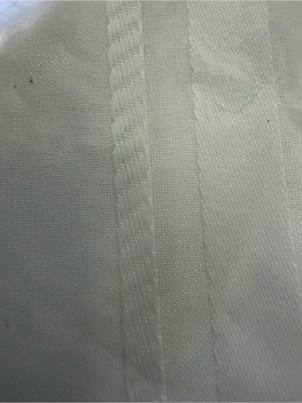 Carefree Elegance Tablecloth - White